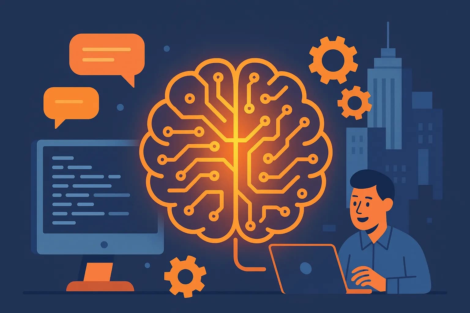 Intelligence artificielle et automatisation - conseil et formation IA pour professionnels